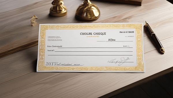 Faux chèque : personnalisez-le pour vos événements mémorables